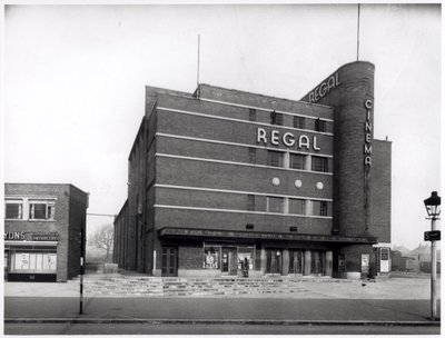 Regal Cinema on Cross Gates Road, Leeds, 1943 by English Photographer